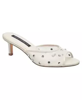 Сандалии Rochelle Mesh Kitten Heel French Connection, белый