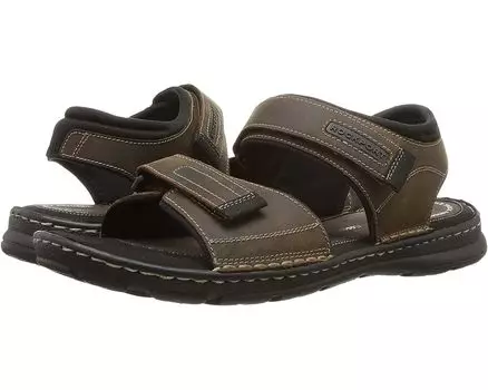 Сандалии Rockport Darwyn Quarter Strap, цвет Brown II Leather
