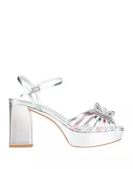 Сандалии Roger Vivier, серебро