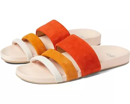 Сандалии Rollie Tide Triple Strap, цвет Sunset