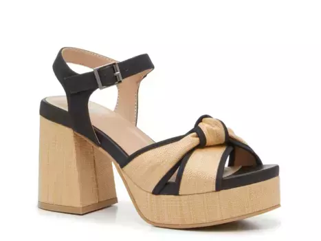 Сандалии Roxie Platform Sandal Mia, бежевый/черный