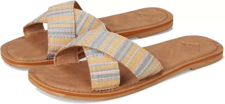 Сандалии Roxy Andreya Raffia, цвет Raffia Multi