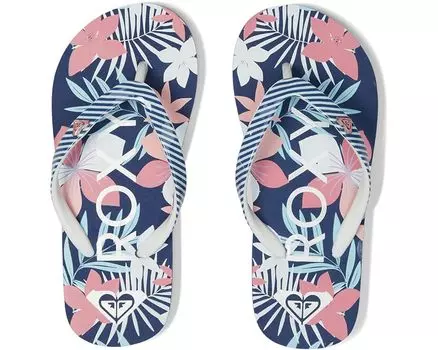 Сандалии Roxy Pebbles VII, цвет Dazzling Blue/Hot Coral