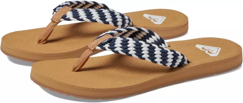 Сандалии Roxy Porto, цвет Navy White