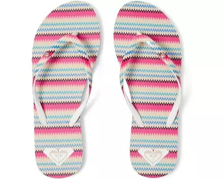Сандалии Roxy Portofino III, цвет Black/Multi Stripe