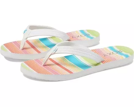 Сандалии Roxy Vista Loreto, цвет White/Ocean/Citrus