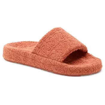 Сандалии Roxy Women's Slippy JS Terry, коричневый