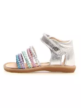 Сандалии Rubino Naturino, серебряный