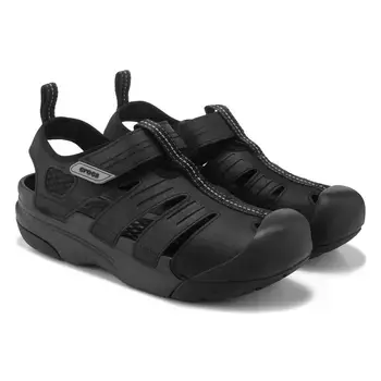 Сандалии рыбака Юкона Crocs, черный