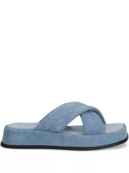 Сандалии с эффектом денима Marc O'Polo