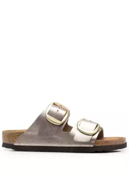 Сандалии с эффектом металлик BIRKENSTOCK, нейтральный