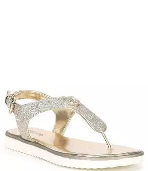 Сандалии с блестками MICHAEL Michael Kors для девочек Brandy Zahara (Молодежь), золотой