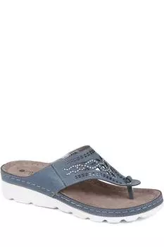 Сандалии с декорированным носком Pavers, синий