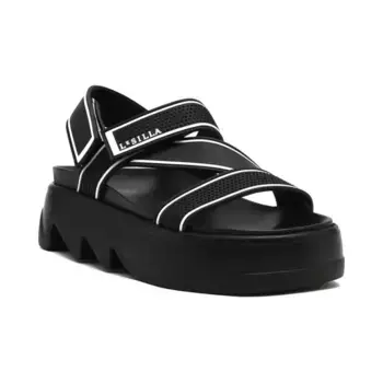 Сандалии с добавлением кожи Le Silla, черный