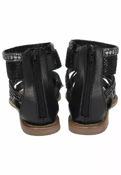 Сандалии с голенищем Lazamani, черный