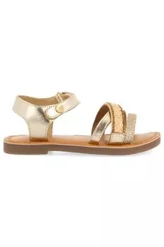 Сандалии с кожей и липучкой Gioseppo, желтый