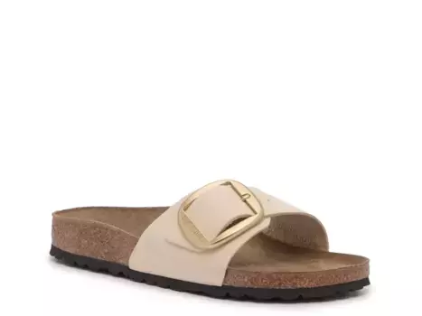 Сандалии с крупной пряжкой - женские Birkenstock, Off White