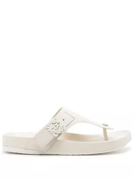Сандалии с логотипом LOEWE, белый