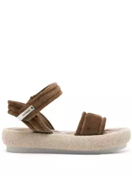 Сандалии с логотипом PREMIATA, коричневый