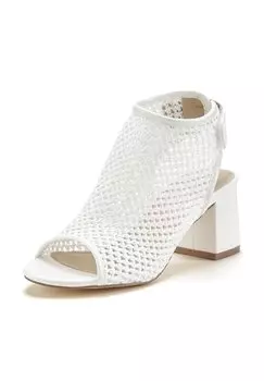 Сандалии с манжетами на щиколотке LASCANA, белый
