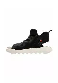 Сандалии с манжетой на щиколотке Softinos, черный