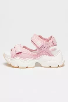 Сандалии с массивным дизайном и логотипом Buffalo, розовый