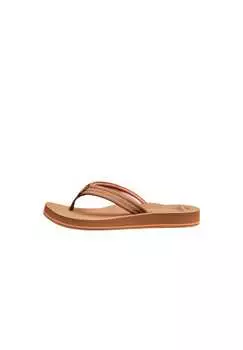 Сандалии с мягкими вставками разделителями пальцев ног и ремешками из веганской кожи Reef, бежевый