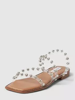Сандалии с отделкой декоративным камнем модель "SKYLER" Steve Madden, песочный