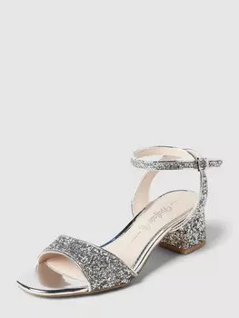Сандалии с отделкой пайетками, модель 'RAINELLE' Buffalo, серебряный