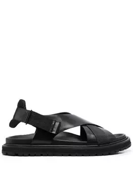 Сандалии с перекрестными ремешками Premiata, черный