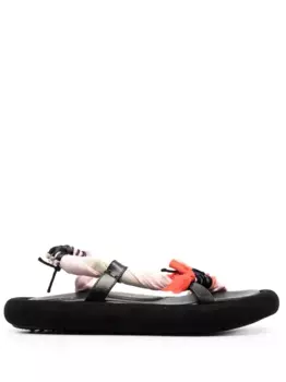 Сандалии с плетеными ремешками 13 09 SR, черный