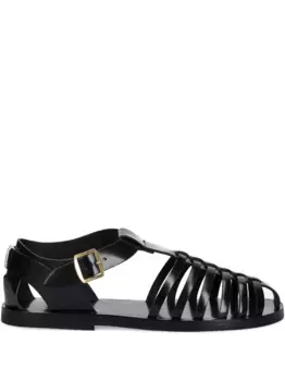 Сандалии с пряжками Bally, черный