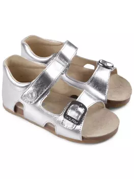 Сандалии с пряжками Falcotto, серый