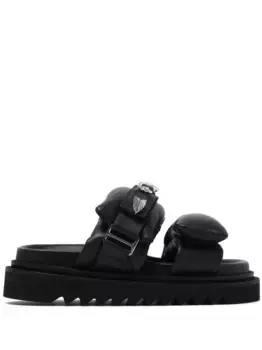 Сандалии с пряжками Toga, черный