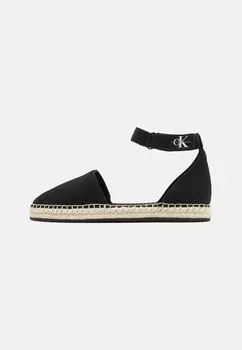 Сандалии с ремешками ANKLE Calvin Klein Jeans, цвет black