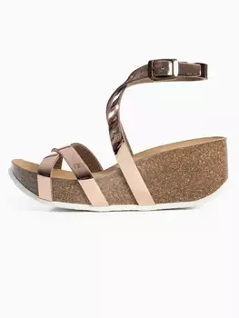 Сандалии с ремешками Bayton Asteria, розовый