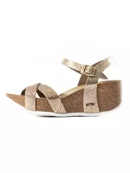 Сандалии с ремешками Bayton Venus, горчица