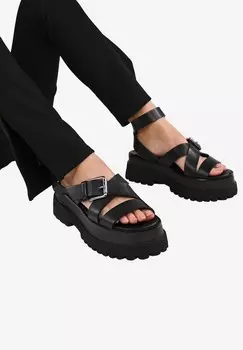Сандалии с ремешками Bosanova, черный