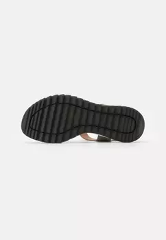 Сандалии с ремешками Caprice, оливковый