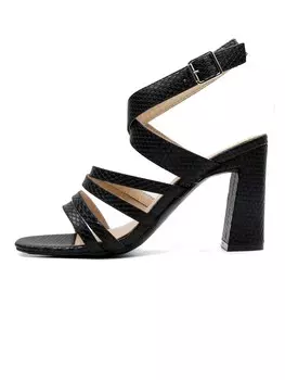 Сандалии с ремешками Celena Cattaleya, черный