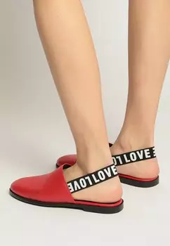 Сандалии с ремешками Cesare Gaspari, красный