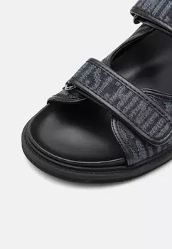 Сандалии с ремешками DONNA MOSCHINO, черный