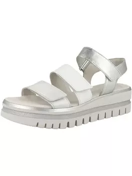 Сандалии с ремешками GABOR, цвет Light grey/White
