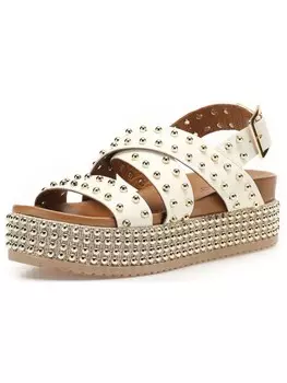 Сандалии с ремешками INUOVO, бежевый