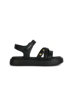 Сандалии с ремешками KODETTE GIR Geox, цвет black