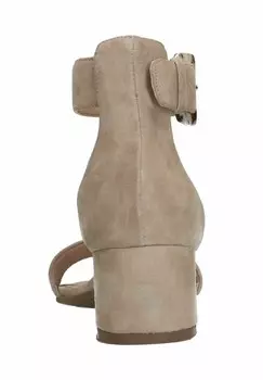 Сандалии с ремешками Manfield, бежевый