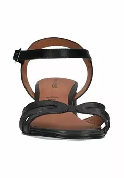 Сандалии с ремешками Manfield, черный