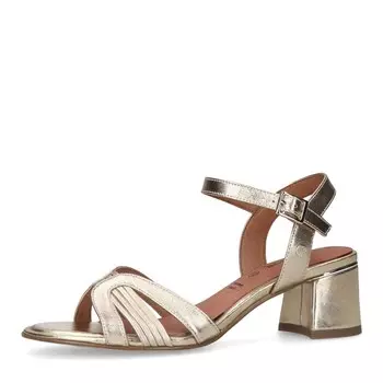 Сандалии с ремешками MANFIELD, золотой
