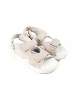 Сандалии с ремешками на липучках Calvin Klein Kids, нейтральный