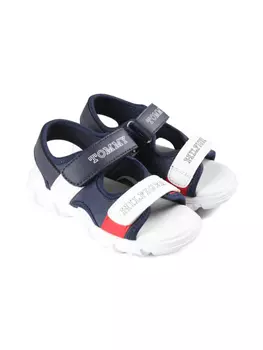 Сандалии с ремешками на липучках Tommy Hilfiger Junior, синий